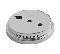 Hygromètre d'intérieur domestique de 57 mm fabriqué en alliage d'aluminium avec capteur d'humidité précis, montage magnétique et trou de suspension pour une utilisation flexible