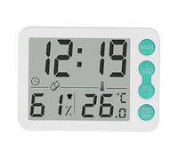 Hygromètre du thermomètre numérique Kaisudiap, pour Le Moniteur d'humidité à température intérieure, Compteur électronique Multifonctionnel avec Fonction d'alarme, Haute (Clé Verte)