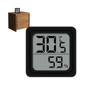 Hygromètre numérique, moniteur précis de température domestique, petit thermomètre d'intérieur hygromètre numérique, jauge d'humidité avec affichage numérique, thermomètre portable confortable po