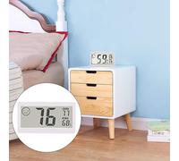 Hygromètre Numérique Portable, Thermomètre, Moniteur d'humidité, Jauge pour la Température Domestique-20 ℃-+ 70 ℃, 20%-95% HR