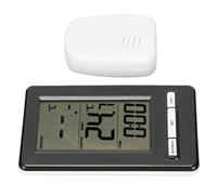 Hygromètre Numérique, Thermomètre Intérieur Extérieur avec Capteur sans Fil, Humidimètre Portable pour Serre, sous-Sol, Chambre à Coucher