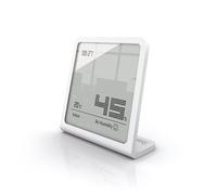 Hygromètre Selina par Stadler Form, Instrument de Mesure Numérique Précis pour l'Humidité et la Température, Blanc