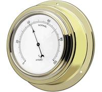 TFA Dostmann Hygromètre analogique 44.1009 – Boîtier en laiton, fabriqué en Allemagne, or