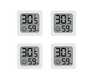 Hygromètre-Thermographe Numérique LCD D'Intérieur, Capteur de Température et D'Humidité Ambiantes, pour la Maison, le Bureau ou la Serre