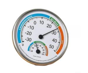 Hygromètre Thermomètre Analogue Diamètre 13cm Hygromètre Thermomètre | Plage -30 à 50°C, échelle large, lecture pour facile, indicateur pour zone confort, design analogique classique