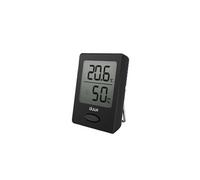 Hygromètre + Thermomètre Duux Sense Noir Fixation murale Fixation aimantée Support de table Indicateur de confort