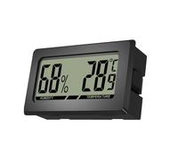 Hygromètre Thermomètre LCD Numérique - Thermo-hygromètre LCD Compact | Moniteur Précis D'humidité Intérieure Et Extérieure, Petit Hygromètre Numérique Pour Sous-sol Et Salon