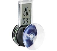 Trixie Thermomètre-Hygromètre Numérique, Avec Ventouse 3X6 Cm