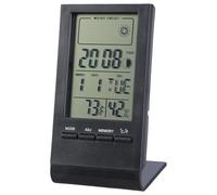Hygromètre thermomètres numériques avec affichage LCD de, Black | Jauge d ' humidité et de température à affichage numérique de bureau, avec écran LCD, pour chambre de bébé, maison,