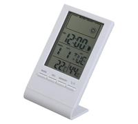 Hygromètre thermomètres numériques avec affichage LCD de, White | Jauge d ' humidité et de température à affichage numérique de bureau, avec écran LCD, pour chambre de bébé, maison,