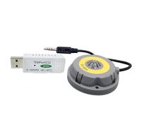 Hygromètre USB Température Humidité Compteur Données, TMPerX232 H | Enregistreurs d ' acquisition de données à sonde externe Fonction de stockage de données Prise en de