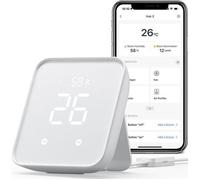 Hygromètre WiFi - SwitchBot - Hub 2 - Télécommande intelligente - Supports Matter - Blanc