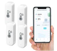 Hygromètre WiFi - TTLIFE - Modèle Compact - Surveillance Température/Humidité - Compatible Alexa/Google Home