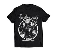 HYGV22DCV Forgotten Woods As The Wolves Gather Model T Shirt Black XL