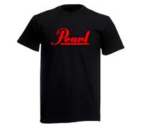 HYGV22DCV Pearl Drums Cymbals Men's T Shirt Black M
