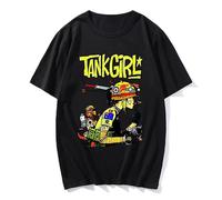 HYGV22DCV Tank Girl Feminist Charlie Don't Surf T-Shirt Black XL