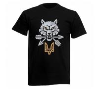 HYGV22DCV Ukraine Special Operation Forces Army Military Men's T Shirt Black XL