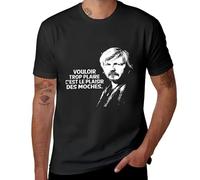 HYGV22DCV VOUIOIR TROP PLAIRE C'est Le Plaisir des MOCHES T-Shirt Black XXL