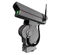 HYHACYH Répulsif à Oiseaux Intelligent à Laser Rotatif à 360°, Système Anti-Oiseaux Rotatif à 360° pour L'extérieur, Dispositifs D'effarouchement des Oiseaux étanches, pour Champs Agricoles/Vergers B