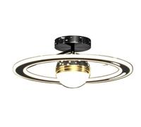 HYHDDM Plafonnier LED 18,9 pouces, intensité variable, montage encastré, 3 couleurs réglables, projecteur d'étoiles rond for cuisine, chambre d'enfant(D 48Cm,Stepless Dimming)