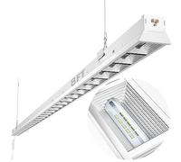 HYHDDM Projecteurs LED 2,4 m avec réflecteur - 110 W, 13 200 lm, 5 000 K, 8 luminaires connectables, installation facile, lot de 6 for atelier ou sous-sol(1 Pack)