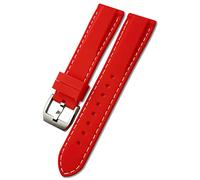 HYHJYMG 19/20mm 21/22 mm de qualité en silicone en silicone Watch Band pour Iwc Big's Watches Spitfire Portofino Family Mark 18 STRAP