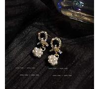 HYHJYMG Boucles d'oreilles à glace de tempérament