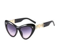 HYHJYMG Cat Eye Sunglasses Women Fashion Vintage Luxury Sun Glasses UV400 Eyewear