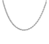 HYHJYMG Chandelier Fine Bijoux Men de 3,0 mm Chaîne de Corde torsadé Taille 24 '' Collier à Charme Lumière