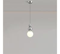 HYHJYMG et élégant Lampe Simple de lit de Chevet Petit Lustre télévisé Mural Cuisine îlot de Chambre à Coucher étude décorative Lustre en métal Verre Suspendu Lampe hôtel réception du Salon Salon (c)