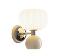 HYHJYMG Lampe américaine de la Lampes murales de Fer Moderne personnalité crème aux Appliques murales de lit de Chambre à Coucher avec la Base Murale à Trois Couleurs de Base G9 Base à Trois Couleurs