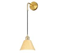 HYHJYMG Lampe Japonais Wabi-Sabi Iron Art Wall Lampes suspendues à la Chambre à Coucher réglable Chambre de Chevet Appliques murales 7W avec E26 / E27 Mur de Base Lumière pour Fond de Couloir Mural