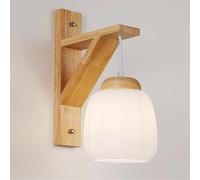 HYHJYMG Les Lampes murales légères Lampe Murale Applique en intérieur la lumière du Mur de cheminement Light Contemporain Base d'art en Bois e27 luminaires d'éclairage Japonais