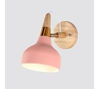 HYHJYMG Light Modern Murce Murce, Moderne Minimalist Design Lamp Wall, Kids Room Wall Light avec Ombre en métal réglable à 360 ° - - Lampe Suspendue Murale Compatible avec Le luminaire