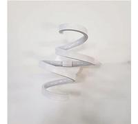 HYHJYMG Light Modern Wall Sconce, Spiral Mur Light White Die Die Cast Aluminium Picherons muraux avec des lumières murales à Ombre Acrylique, 18W LED Moderne des Lampes murales décoratives Simples