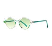 HYHJYMG Lunettes de Soleil étroites en Forme de Diamant pour Hommes, Photographie de Rue à la Mode, rétro Charmant Moderne