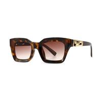 HYHJYMG Lunettes de soleil modernes populaires pour photographie de rue Lunettes de soleil populaires pour femmes, café, Taille unique