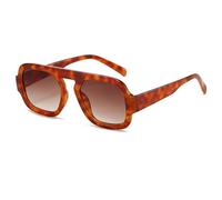 HYHJYMG Lunettes de Soleil rétro de Mode Nombres Eyewear Color Couleur féminine Lunes Sun pour Femmes