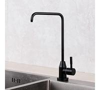 HYHJYMG Mont à Montage Mural robinets de Cuisine, cuivre pour lavabo à lavabo de Cuisine, Rotatif Chaud et Froid, Chrome Commercial b