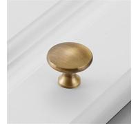 HYHJYMG Poignée de Porte d'armoire de Meuble Solide en cuivre Pur Vintage poignée monotrou en Laiton poignée de tiroir de Garde-Robe de Style Chinois Antique, Laiton vintage5119, S, Chine