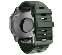 HYHJYMG Pour Fenix 8 / 6x / 7x Band 26 mm Soft-fit Soft Silicone Watch Band Remplacement pour FENIX 5X / FENIX 5X Plus/FENIX 3 / FENIX 6X PRO/DESCENCE MK2I Smartwatches