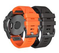 HYHJYMG pour Fenix 8 Watch Band Remplacement Silicone Watch Sangle pour Fenix 5 / Fenix 6 / Fenix 6 Pro/Fenix 7 / Forerunner 935/945 / APPLOC