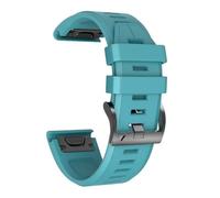 HYHJYMG pour Fenix 8 Watch Band Remplacement Silicone Watch Sangle pour Fenix 5 / Fenix 6 / Fenix 6 Pro/Fenix 7 / Forerunner 935/945 / APPLOC