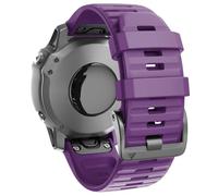 HYHJYMG Pour les bandes Fenix 8 22 mm de remplacement de bande de montre en silicone douce facile à ajustement pour FENIX 7 / FENIX 6 PRO/FENIX 5 / FENIX 5 Plus/Approche S60 / S62 / Quatix 6