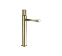 HYHJYMG Robinet de Cuisine, robinets d'évier de Cuisine, Robinet de comptoir à Eau Chaude et Froide, Installation de lavabo à Un Seul Trous à Levier Unique, évier de Salle de Bain, Bouton à