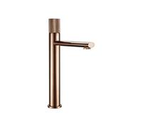 HYHJYMG Robinet de Cuisine, robinets d'évier de Cuisine, Robinet de comptoir à Eau Chaude et Froide, Installation de lavabo à Un Seul Trous à Levier Unique, évier de Salle de Bain, Bouton à