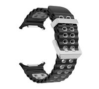 HYHJYMG Slicon Silicone pour Samsung Watch Ultra 47 mm Bracelet sans lacunes Sport Band Two-Tone pour Galaxy 7 Ultra Watchband Stracles