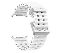 HYHJYMG Slicon Silicone pour Samsung Watch Ultra 47 mm Bracelet sans lacunes Sport Band Two-Tone pour Galaxy 7 Ultra Watchband Stracles