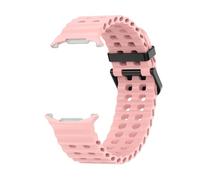 HYHJYMG Slicon Silicone pour Samsung Watch Ultra 47 mm Bracelet sans lacunes Sport Band Two-Tone pour Galaxy 7 Ultra Watchband Stracles