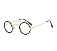 HYHJYMG Small Small Metal Round Metal Sunglasses Fashion Candy Couleurs UV400 Hommes